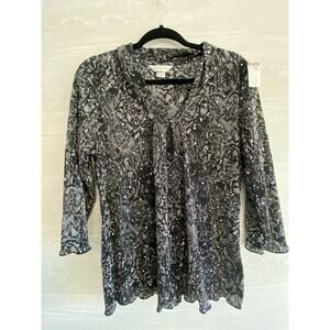 Cristopher and Banks sparkle top